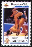 Dave Schultz in the 1992 Olympics